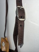 New Tough 1 Brown Nylon Web Noseband Tie down #53-9043 3C-10