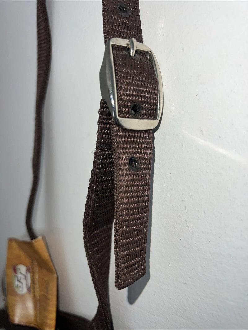 New Tough 1 Brown Nylon Web Noseband Tie down #53-9043 3C-10