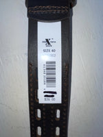 New Black Genuine Leather HD Xtreme 40” Belt #N2710802 JJ-77