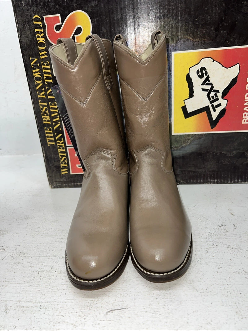 New Women’s Brown Texas Brand Cowboy Boots. 4408 7 M. 18-66
