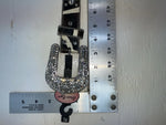 New Cow Print Genuine Leather Blazin Roxx Silver Bling XL Belt #N3511662 NN-144