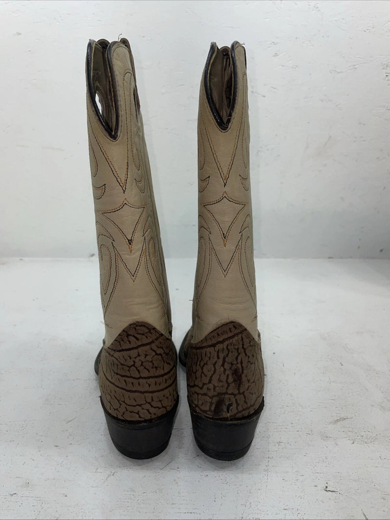 New Women’s Brown Texas Brand Cowboy Boots. 4719 7.5 7 1/2 M. 17-23