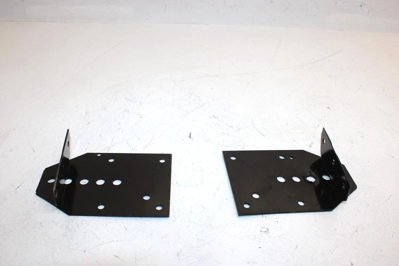 90 Polaris Classic 500 Oem Rear Skid Mount Bracket Set 1011666 1011667 Q5580