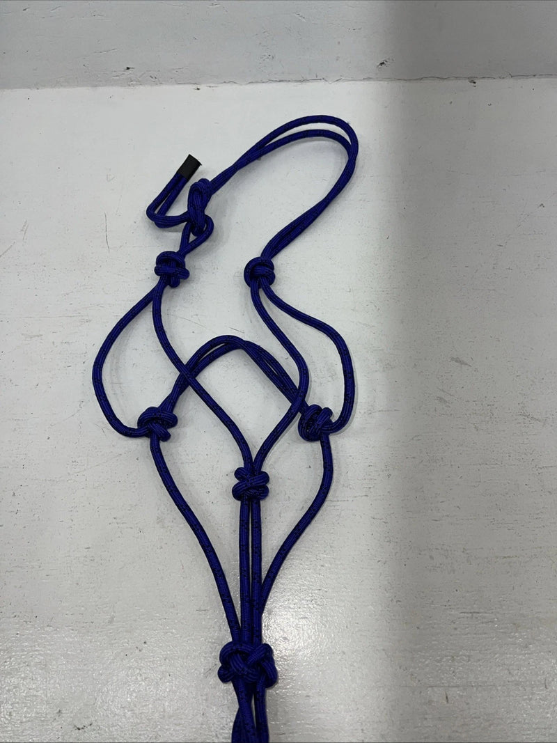 New Tough 1 Purple Poly Rope Tied Halter #50-1000 G-510 