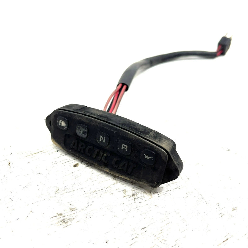 00-02 Arctic Cat 500 4x4 Automatic OEM Indicator Lights 0420-035 AA32