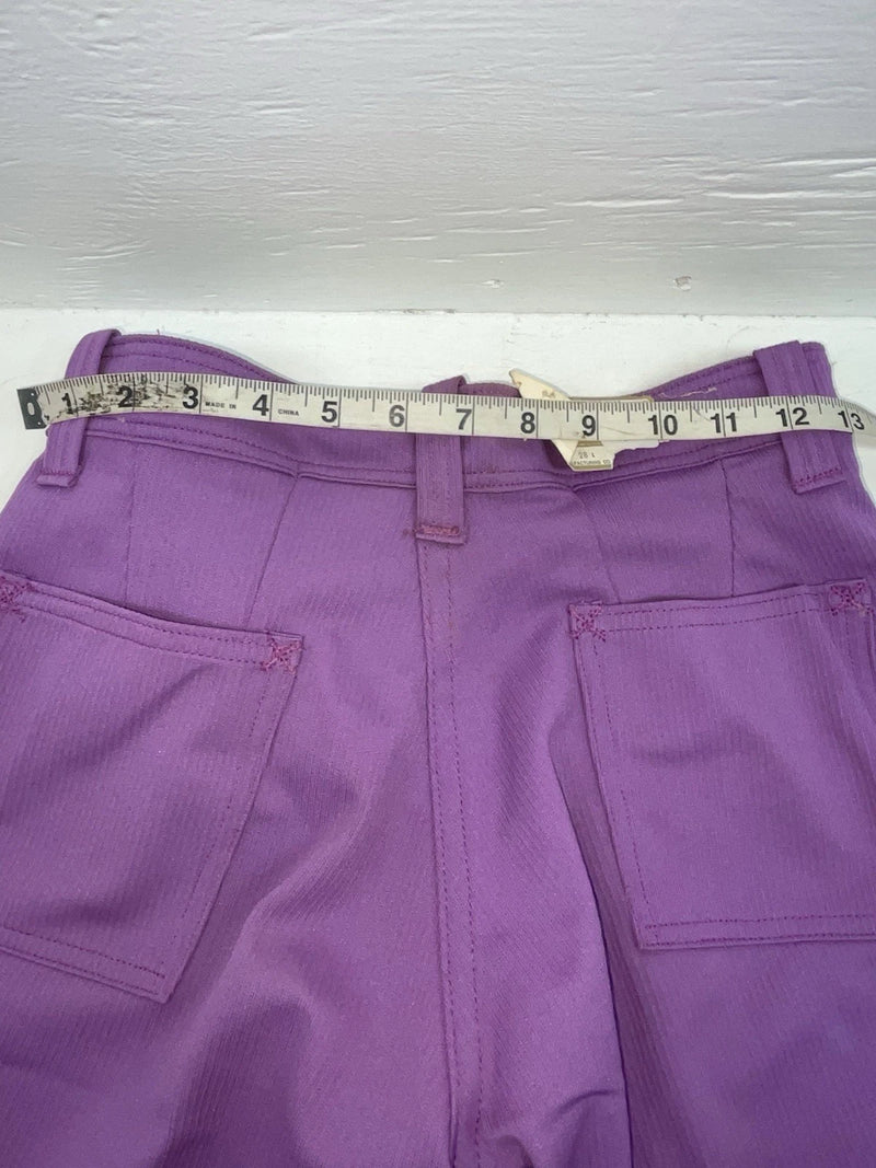New Vintage Purple Dickson Jenkins Polyester Pants #911 SS-51