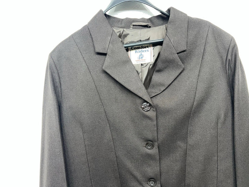 New Women’s Comfort Riders Brown Hunt Meister Riding Coat 18R FF-600