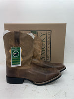 New Men’s Brown Smoky Mountain Cowboy Boots. 4921 11 E E. 8-86