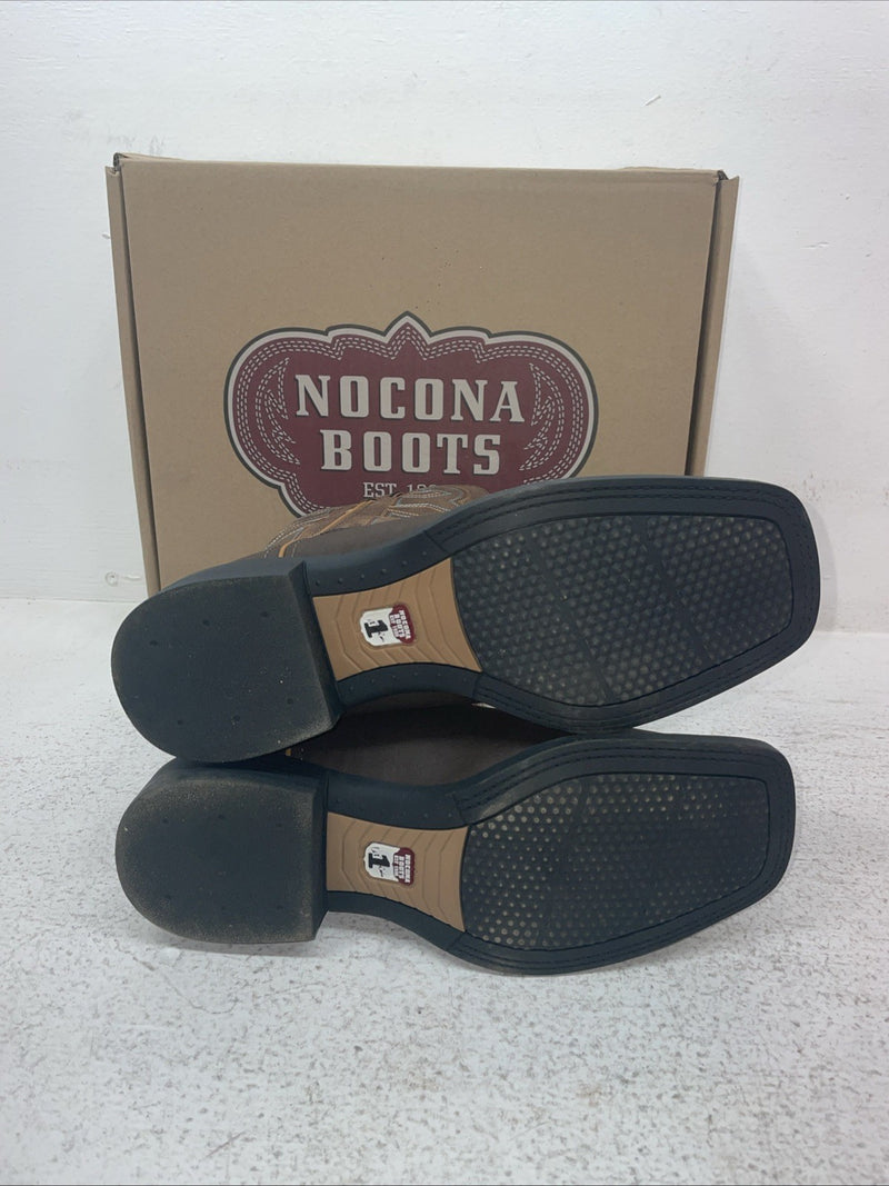 New Youth Brown Nocona Cowboy Boots. N K 5053 5.5 5 1/2 D. 2-146