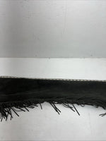 NOS Gray Show Chaps With Fringe Adjustable Waist 36” N-22