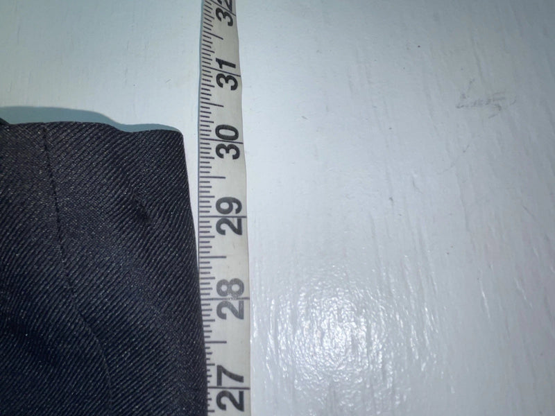 New Vintage Black Crimplene Polyester Pants XX-90