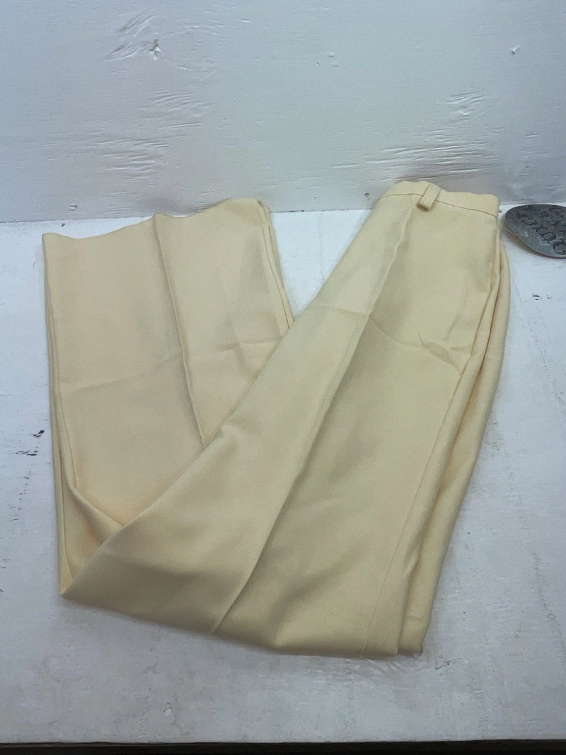 New Vintage Yellow Quick Silver Polyester Pants #2662 VV-93