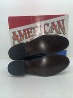 New Men’s Gray Lace Up American West Cowboy Boots. 6999 12 E W. 9-57