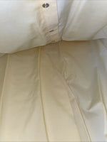 New Men’s White Horse Yellow Short Sleeve Pearl Snap Medium B-92