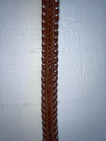 New Brown Genuine Leather Tex Tan Weaved 30” Belt #02/4564 JJ-131 