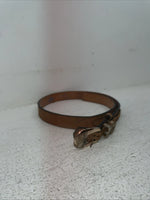 New Brown Genuine Leather 34” Belt #6987/28 Z-33