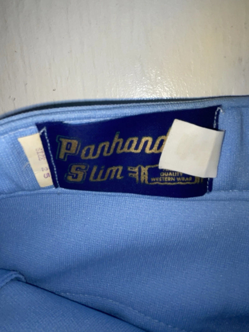 New Vintage Blue Panhandle Slime Polyester Pants #3M2216 SS-60