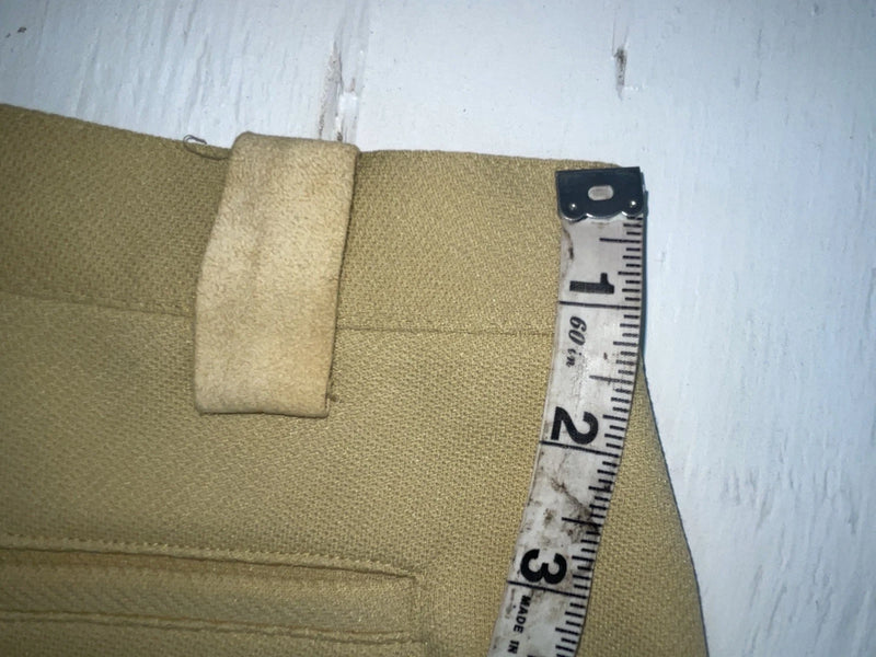 New Vintage Yellow Express Tricot Polyester Pants VV-53