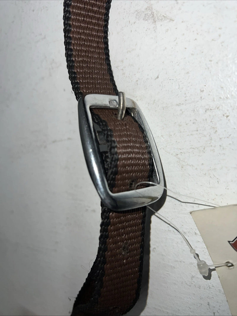 New Tough 1 Brown Nylon German Martingale #52-1120 W-34 