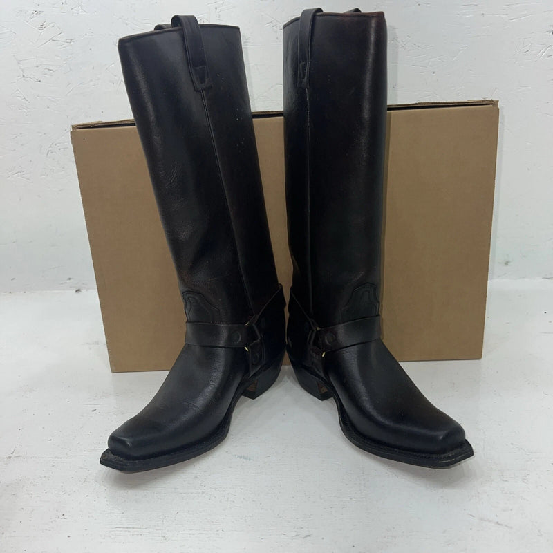 New Women’s Brown Harness Acme Cowboy Boots. 5.5 5 1/2 C. 20-46
