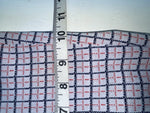New Vintage Blue And Red Lined Dickson Jenkins Polyester Pants #723 3A-124