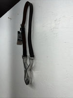 New Tough 1 Brown Aluminum Hinge Leather Strap Cribbing Collar #52-2085 W-52