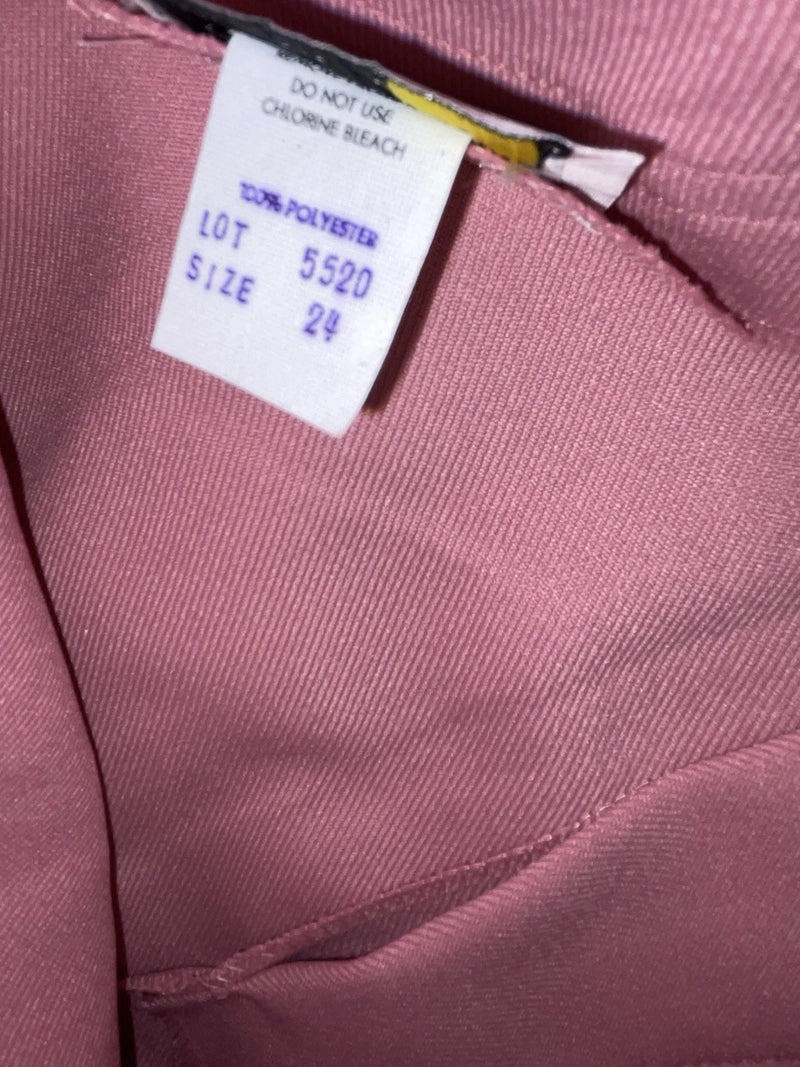 New Vintage Pink Dickson Jenkins Polyester Pants #5520 XX-18