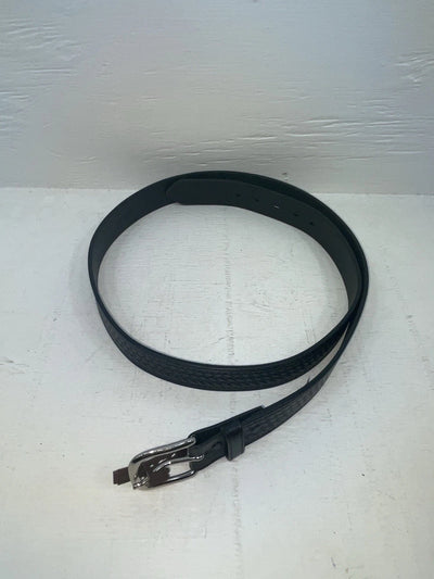 New Black Genuine leather Badger Tooled 50” Belt #B1551XL NN-96