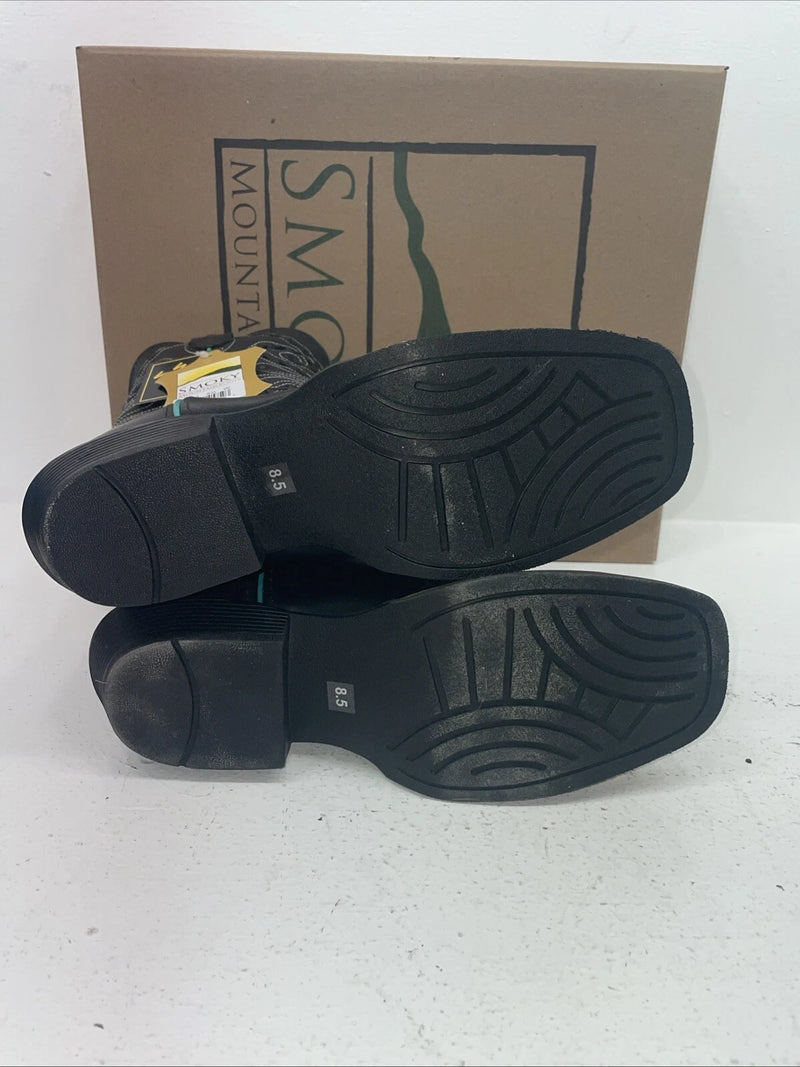 New Women’s Black Smoky Mountains Cowboy Boots. 6062 8.5 8 1/2 W. 15-51