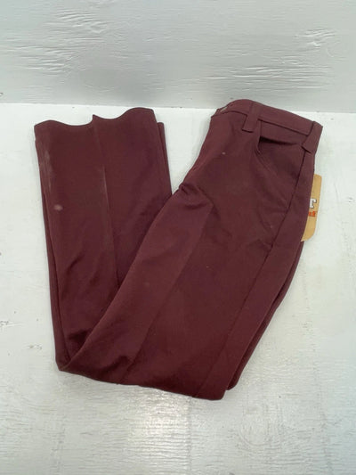 New Vintage Red Lee Polyester Pants #2004061 ZZ-11