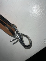 New Leather Royal King Breast Collar With Bronze Metal Plates. S-43