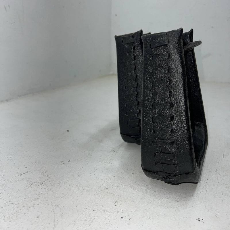New Black Leather Lace Stirrups FF-15