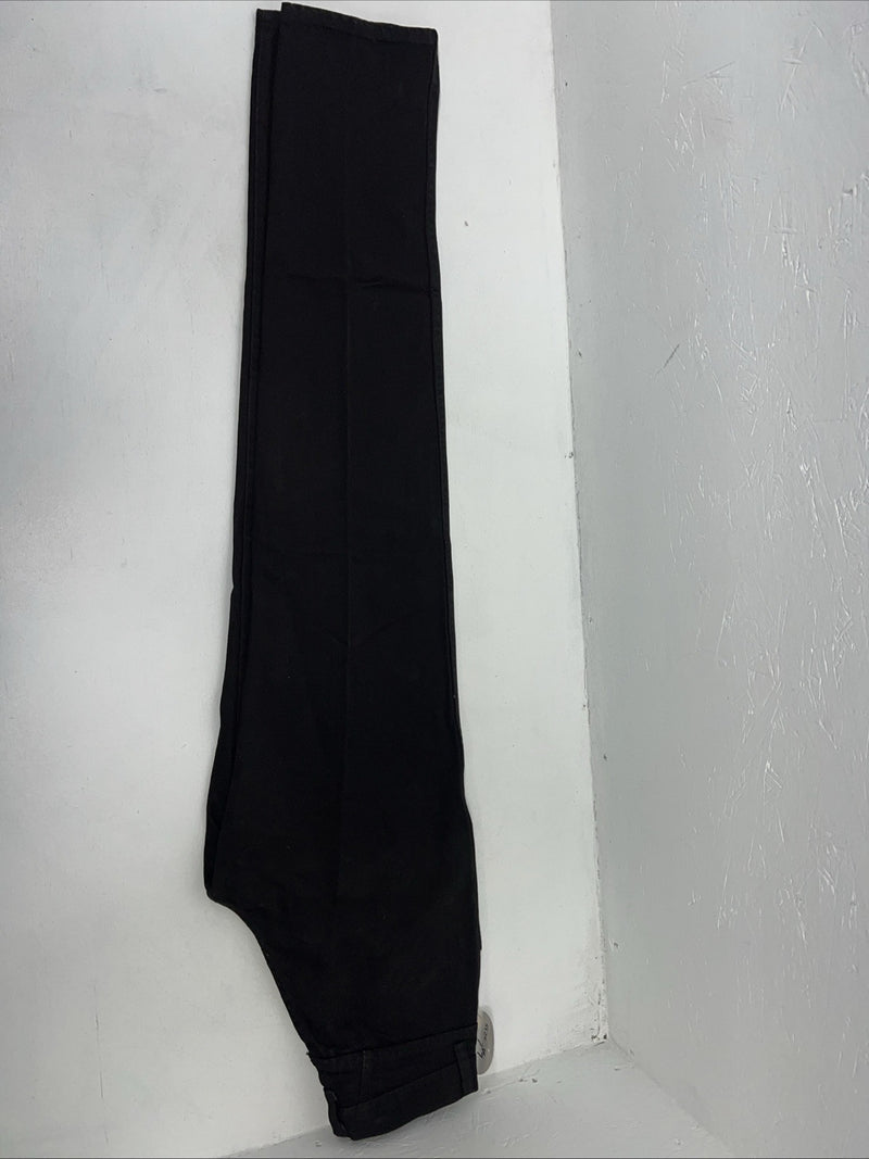 New Women’s Silver Lake Wrangler Classic Fit Black Jeans. 3/4x36 I-21