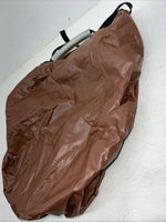 New Brown Vinyl English Saddle Cover With Handles #239976 M-503