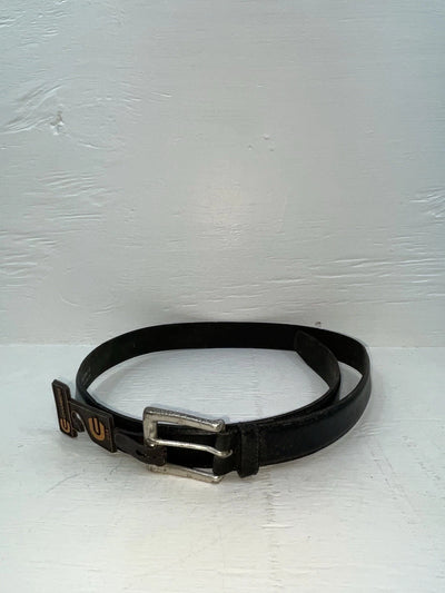 New Black Genuine Leather Chambers 34” Belt #M450 JJ-75