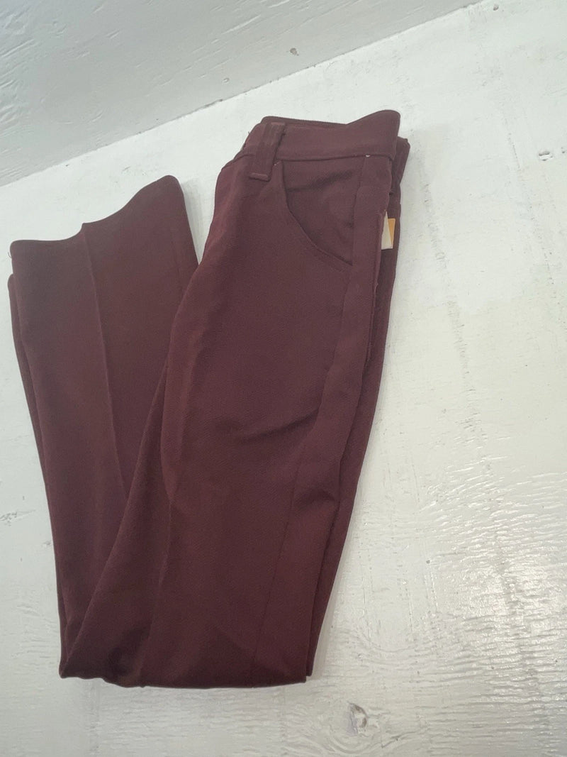 New Vintage Red Lee Polyester Pants #2004061 3A-76