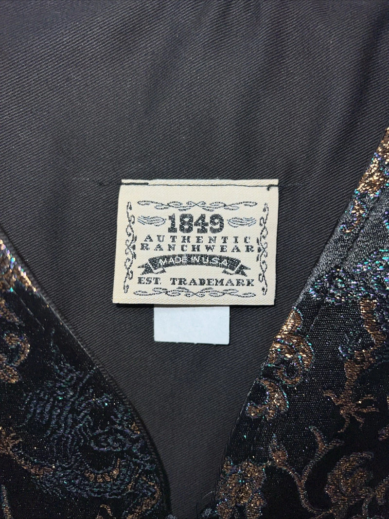 New Women’s 1849 Authentic Ranchwear Multicolor Show Vest XXL #2949 WW-39
