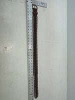 New Brown Genuine Leather Wright Tooled 28” Belt #10160 NN-2