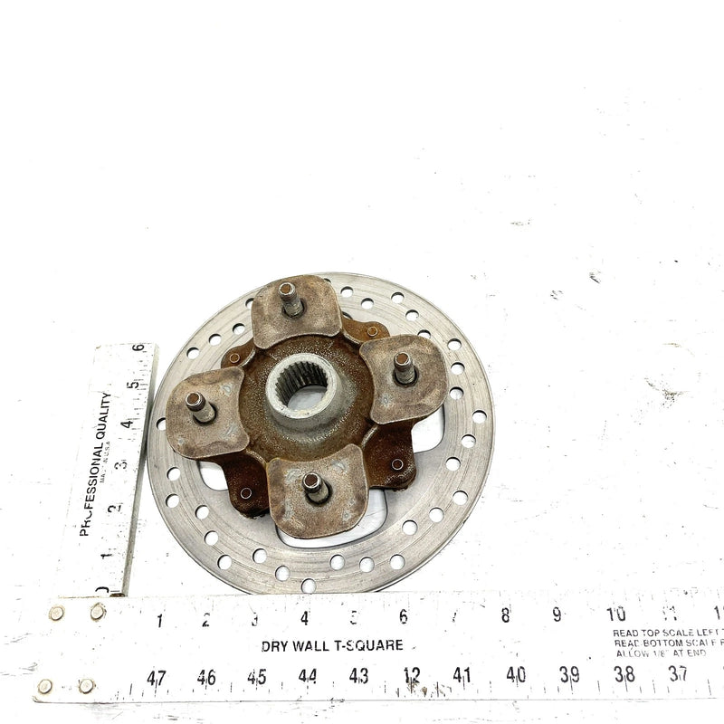 12 Yamaha Grizzly 550 YFM550 4x4 OEM Rear Wheel Hub/Rotor B16-F510D-03-00 AY65