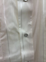 New Men’s Panhandle Slim Yellow Stripe Short Sleeve Pearl Snap 16.5 Large X-40