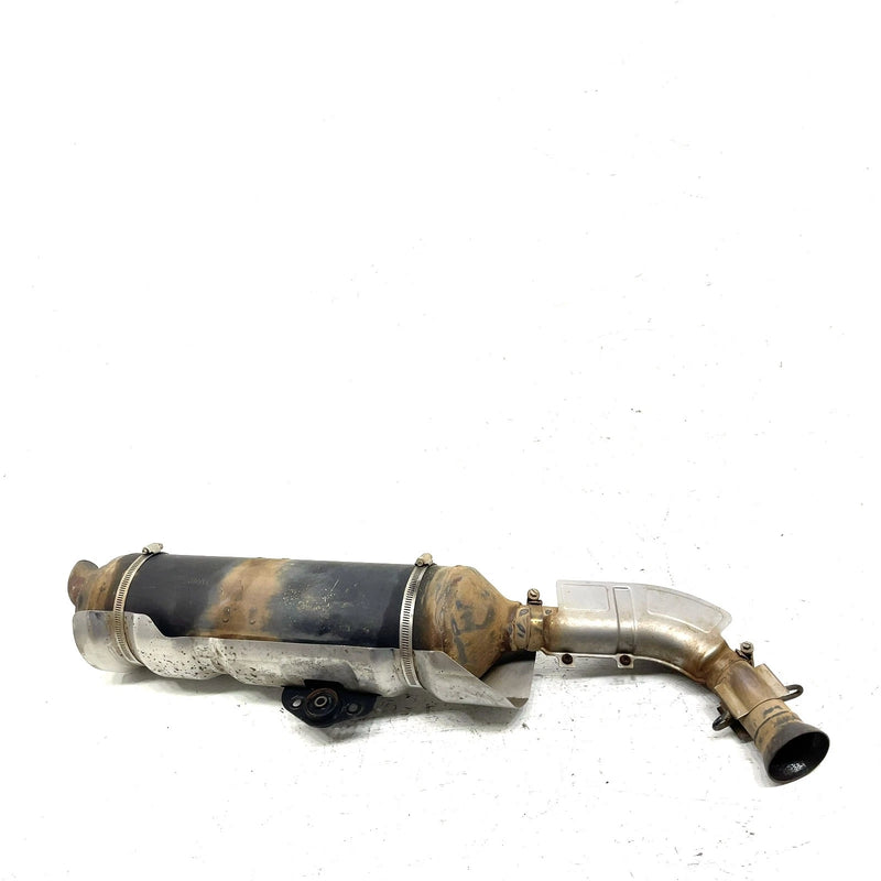 2012 Yamaha Grizzly 550 YFM550 4x4 OEM Exhaust Muffler 1HP-E4703-00-00 AY65