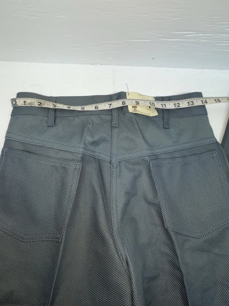 New Vintage Gray Speckled Miller Polyester Pants #2624 OO-74