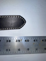 New Black Genuine Leather HD Xtreme 32” Belt #N2711801 JJ-36