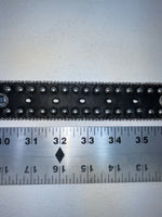 New Black Genuine Leather Blazin Roxx Silver Bling Cross S Belt #N3510401 Z-70