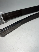 New Imperial Black Adult Schooling Stirrup Straps 60” #15022 EE-31