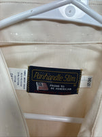 New Men’s Panhandle Slim Light Orange Long Sleeve Pearl Snap 17 Large M-67